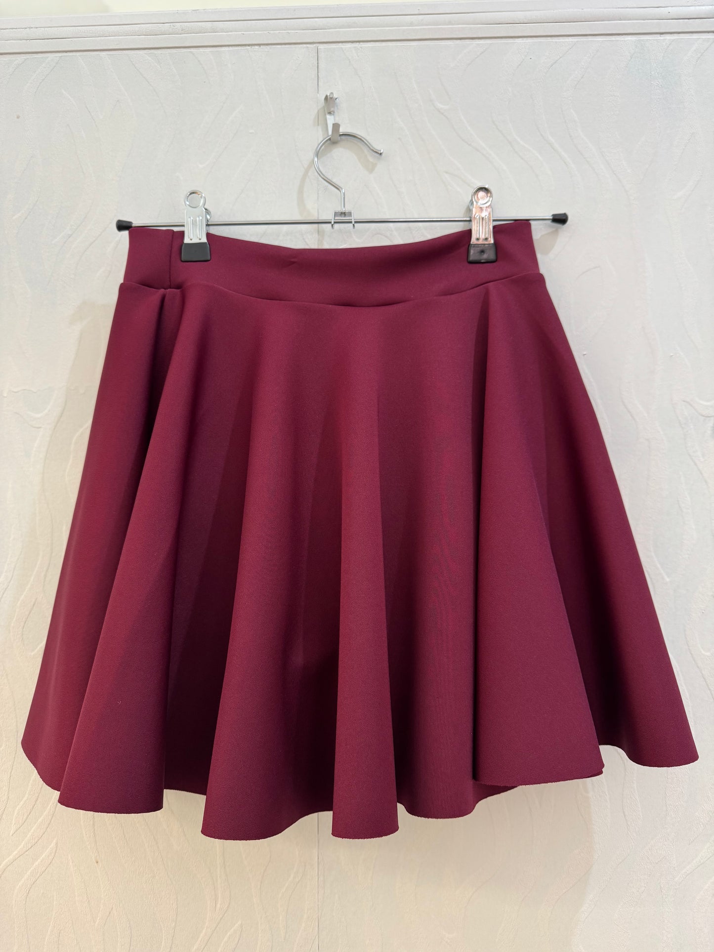 Burgundy Skirt