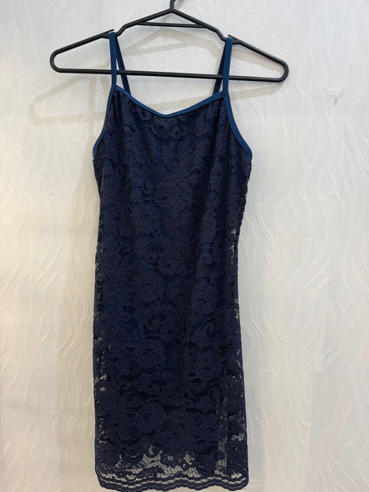 Navy Lace Dress