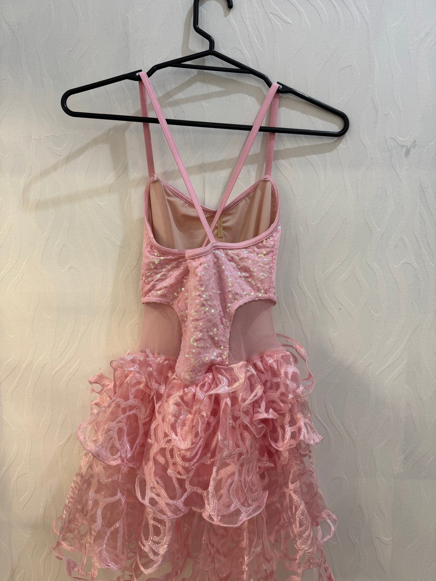 Pink Ruffle Dress