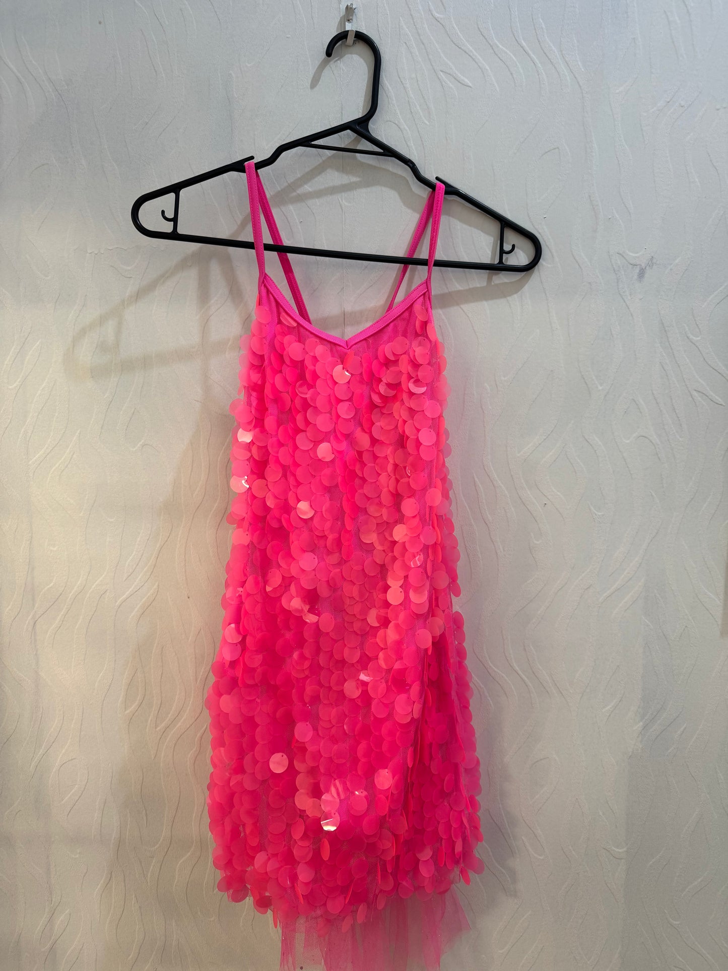 Pink Sequin Dress