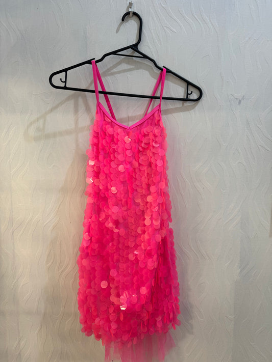 Pink Sequin Dress