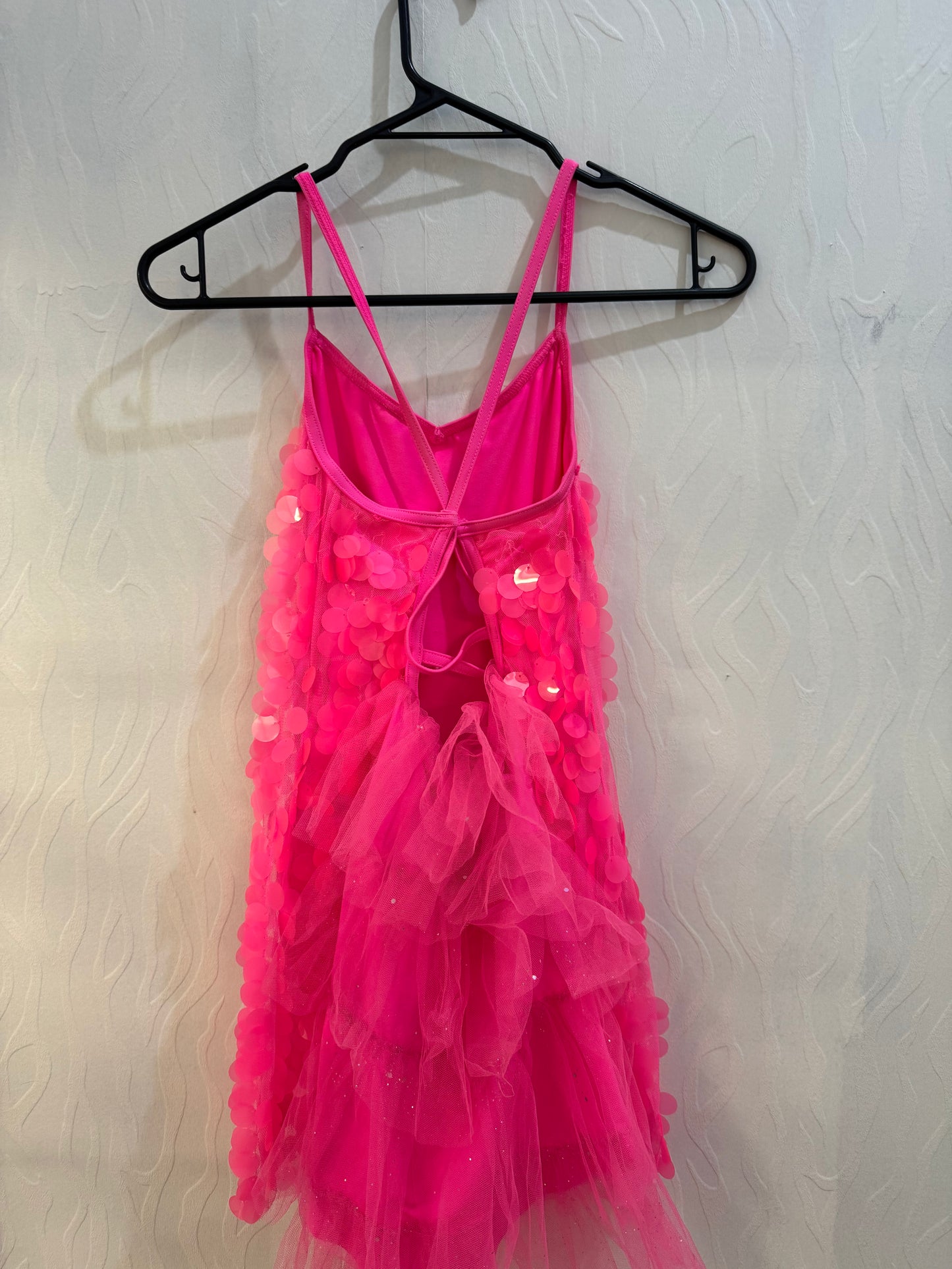 Pink Sequin Dress