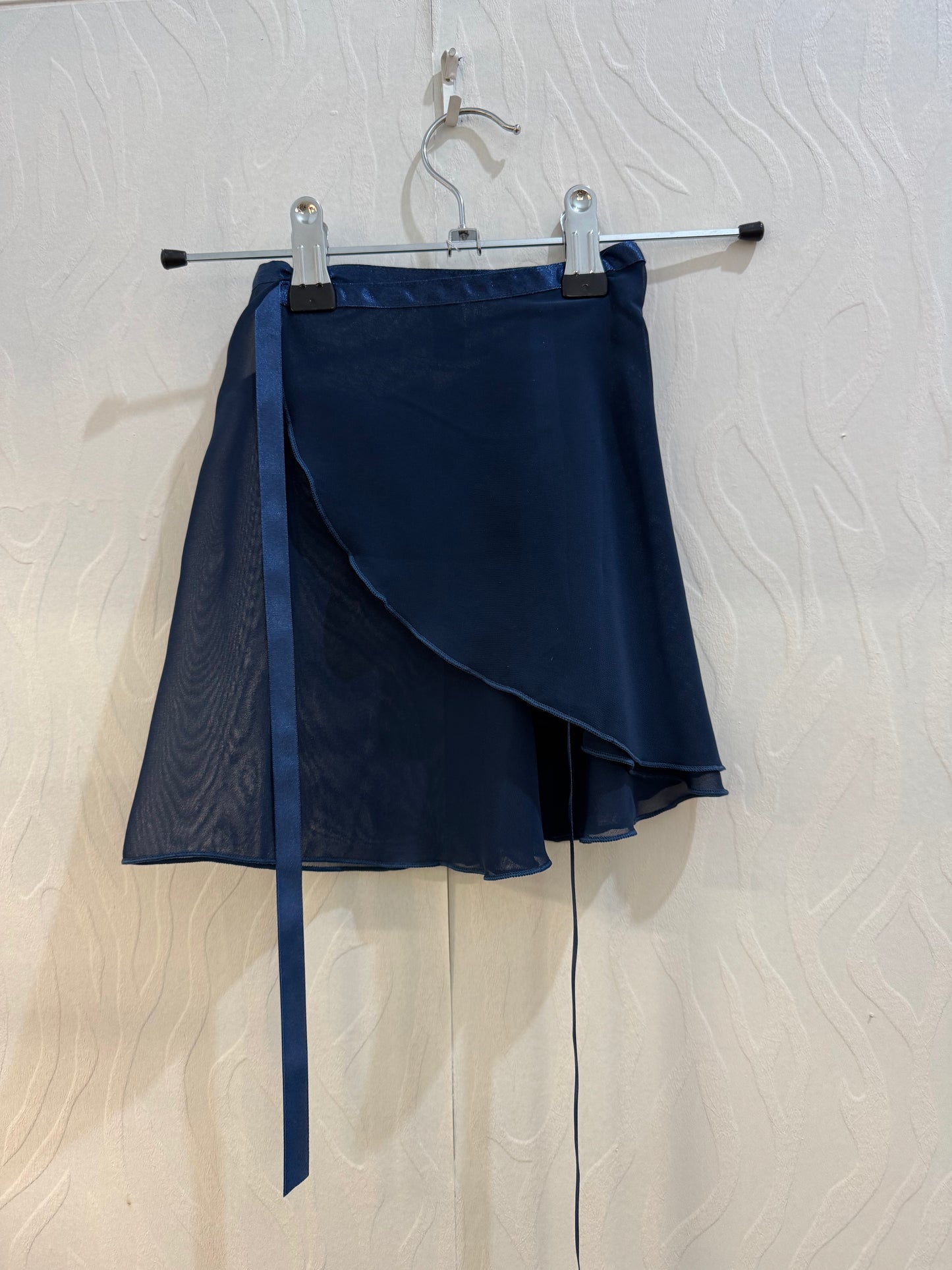 Dark Blue Wrap Skirt