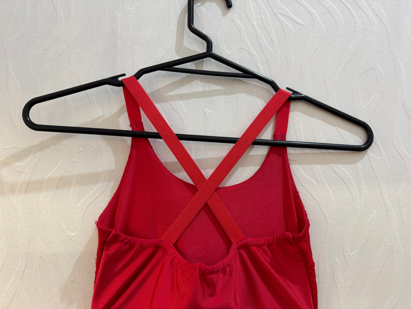 Red Lace Front Dress