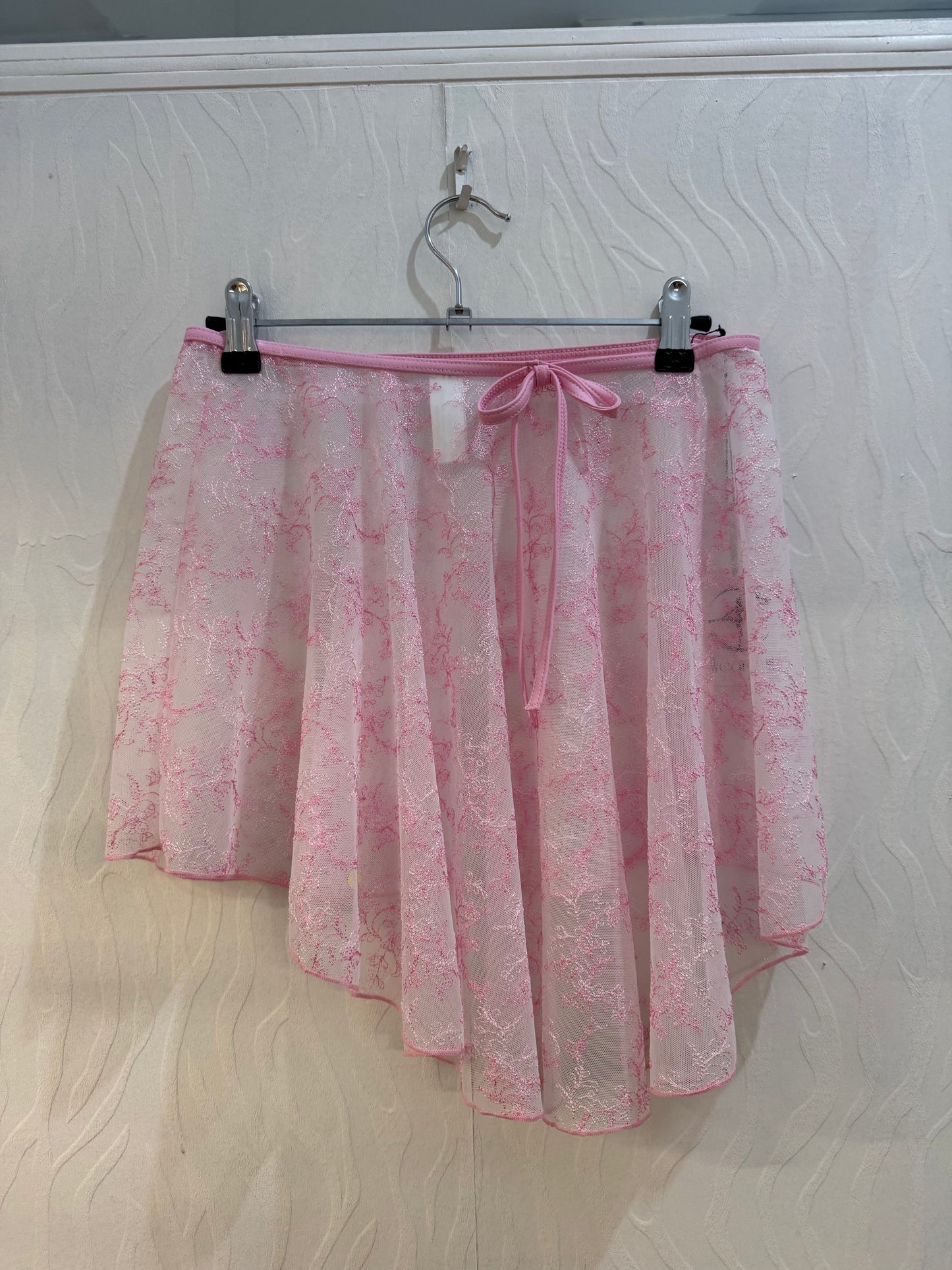 Pink Lace Skirt