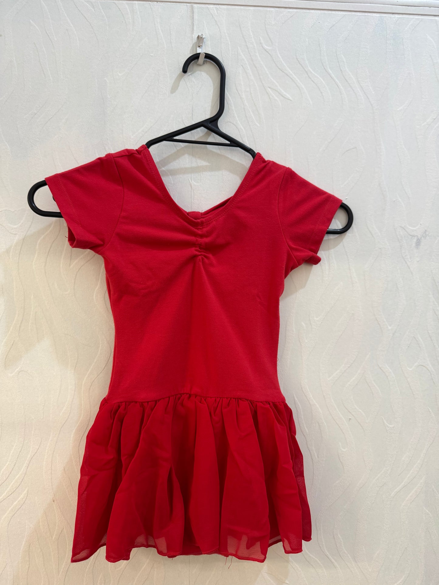 Red Leotard & Skirt