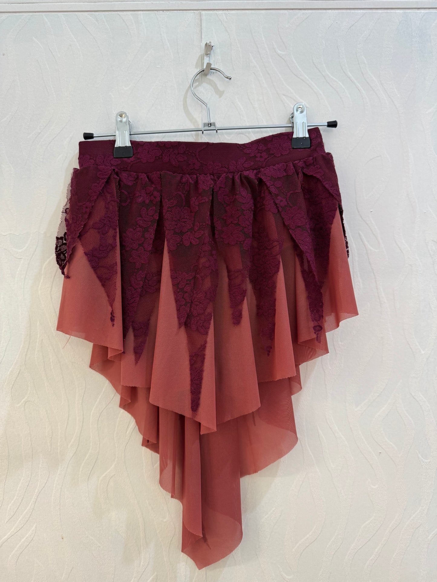 Burgundy Skirt
