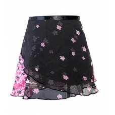 Print Wrap Skirt
